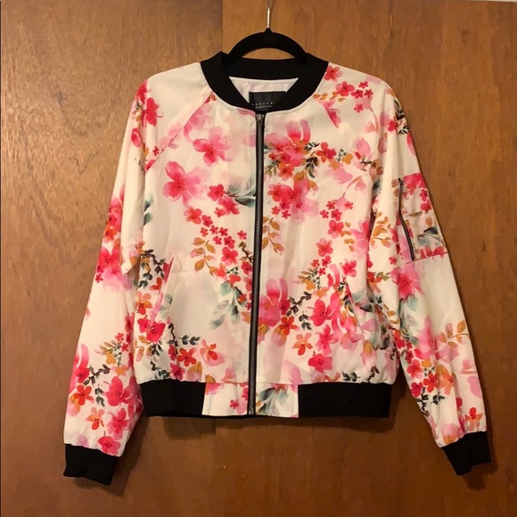 Sanctuary Jackets & Blazers - Floral Bomber Jacket